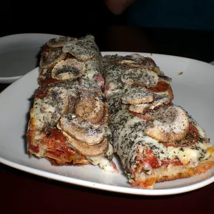 Pepperoni and Mushroom Pizza