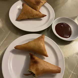 Veggie and Meat Sambusa
