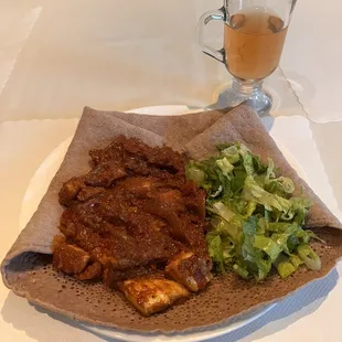 Fish, an overall excellent meal.