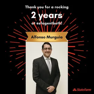 Alfonso, our agency is so blessed to have you as a team member! Congratulations on your growth and thank you for the great se...