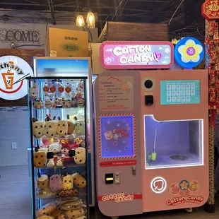 Cotton candy machine