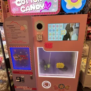 Cotton candy machine!