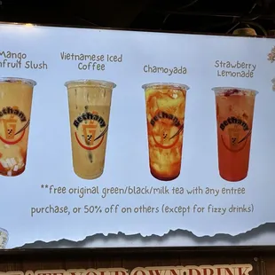 New drinks