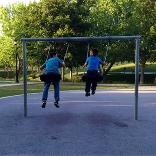 Having fun at the park!