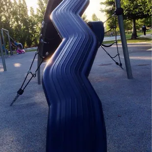 Try to climb it - it's wobbly!