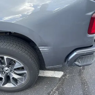 The alcoholics at this place will hit your truck leave scratches and just drive off .