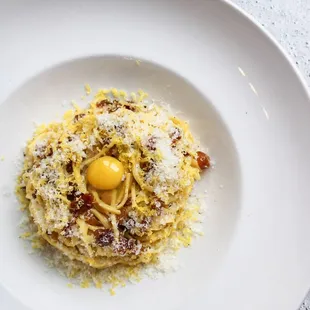 Angel Hair Carbonara