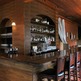 Custom-Made Pub-Style Bar