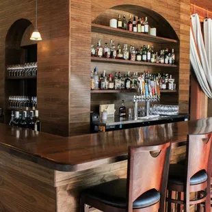 Custom-Made Pub-Style Bar