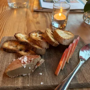 Sherry chicken liver mousse