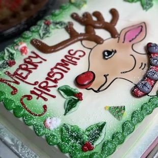 Rudolph Cake