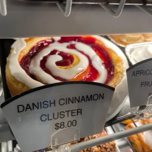 a variety of pastries