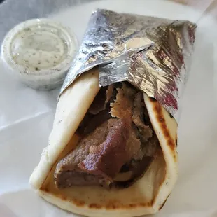 Beef Sharma sandwich
