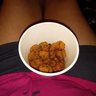 1/2 full side of okra