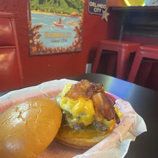 Mac and Cheese Burger