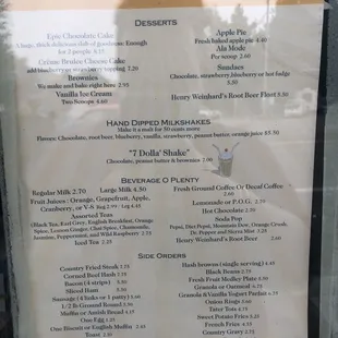 The menu posted outside. They use a Q-code for their menu, very smart!!