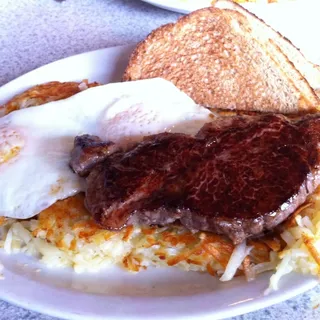 New York Steak & Eggs