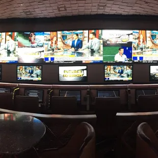 Charging Outlets Next to Floor Seats - Easy Access to Other Gambling Tables - Smoking Allowed!