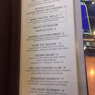 Menu 24/7