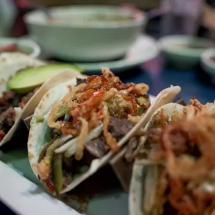 Mix and Match Tacos (Tenderloin Steak, Carne Asada and Chicken)