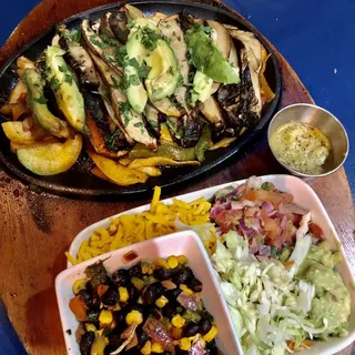Portobello Fajitas (V)
