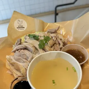 Steamed Chicken Over Rice