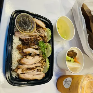 No.2 Chicken Rice Appetizer Drink