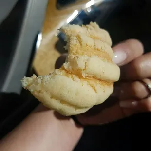 They were so fresh, I couldn't help but take a couple of bites before snapping a picture. You'll understand when you try them!