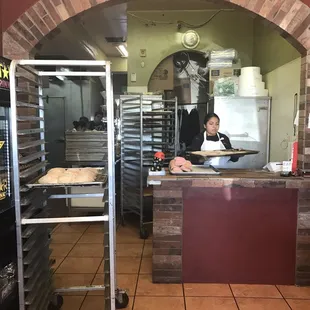 The breads are freshly made!