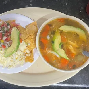 Beto's peerless tortilla soup
