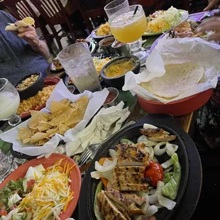 Fajitas and much more