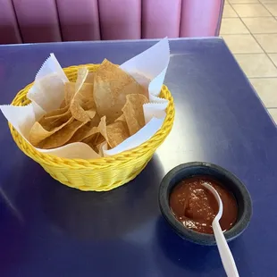 Quality chips and salsa.