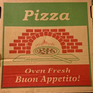 Neto's pizza box