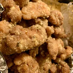 Garlic Parmesan chicken wings boneless