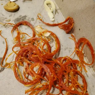 This is not natural casing from pepperoni! THIS IS PlASTIC!