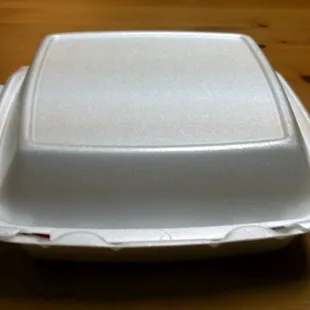 There's 4 carne asada tacos in there. Want to see? Too bad.