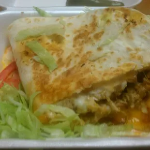 Impossible to eat... Hella messy.