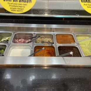 Beto&apos;s Tacos Spotless Salsa Bar