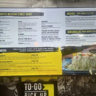 Beto&apos;s Tacos Phipps Plaza Menu