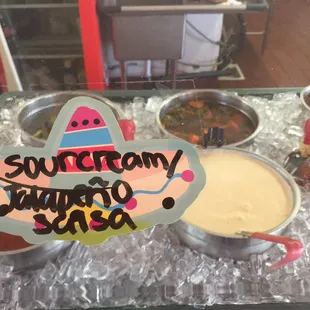 Salsa bar