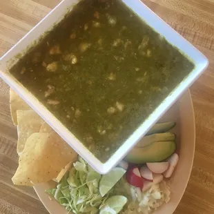 Green pozole