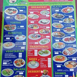 ramen and noodles, menu