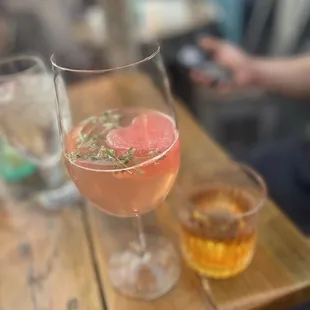 Gin &amp; Tonic and Whisky