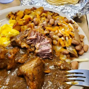 Chile Verde &amp; Eggs