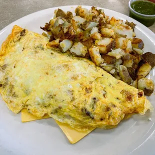 Linguica and cheese omelette | February 2023