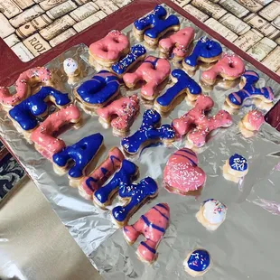 Custom made donuts