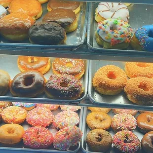 dough desserts, donuts, food