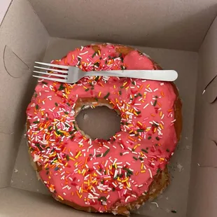 Giant Strawberry Sprinkles