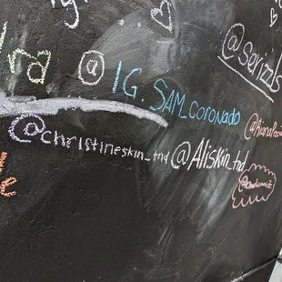 Drop your handle when you stop in!