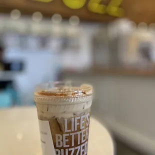 Cinnamon cream cold brew